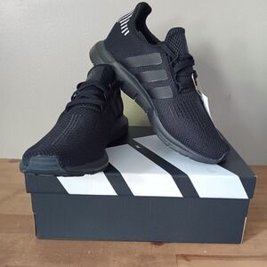Adidas Swift Run 1.0 Sneakers Womens 6 Black New IE7477 Running Shoes